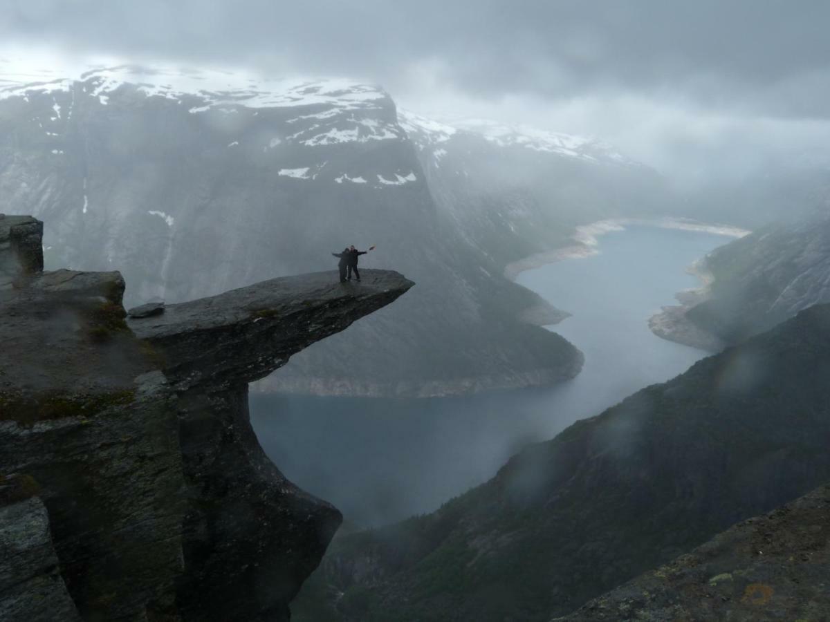 Appartamento Fjord Road Hjelmeland Esterno foto